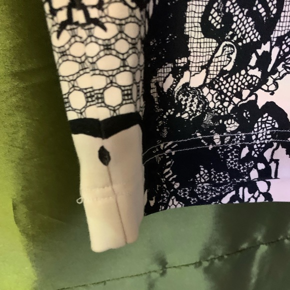 EUC Alexander McQueen Pink & Black Pencil Skirt - Picture 3 of 9